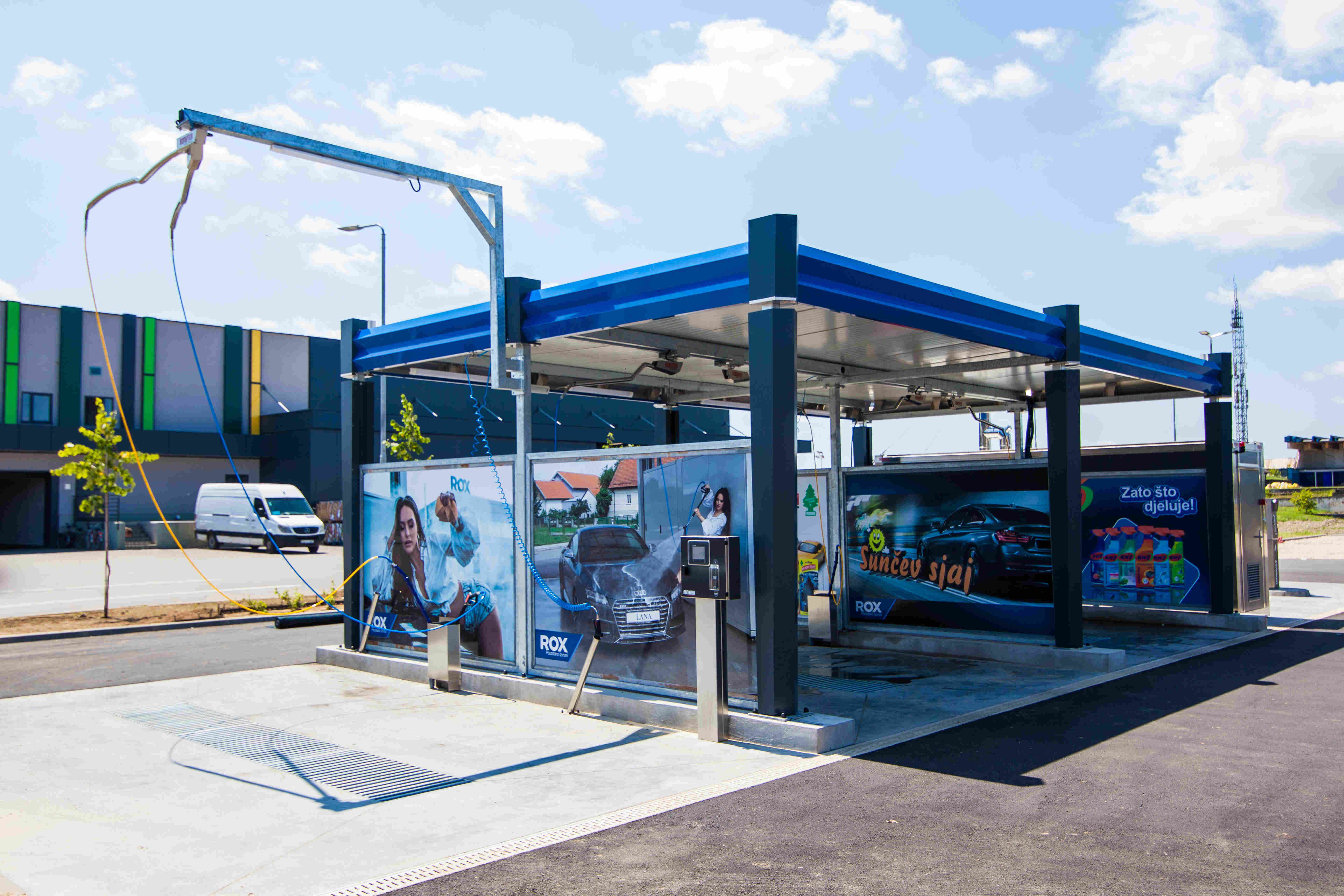 Samoposlužna autopraonica ROX u Šamcu, Bosna i Hercegovina